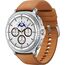 Galaxy Watch8 Classic | 46 мм | White | Hybrid/Camel | S/M/L, Размер: 46 мм, Цвет: White, Тип ремешка: Hybrid, Цвет ремешка: Camel, Размер ремешка: S/M/L, Подключение часов: Bluetooth / Wi-Fi